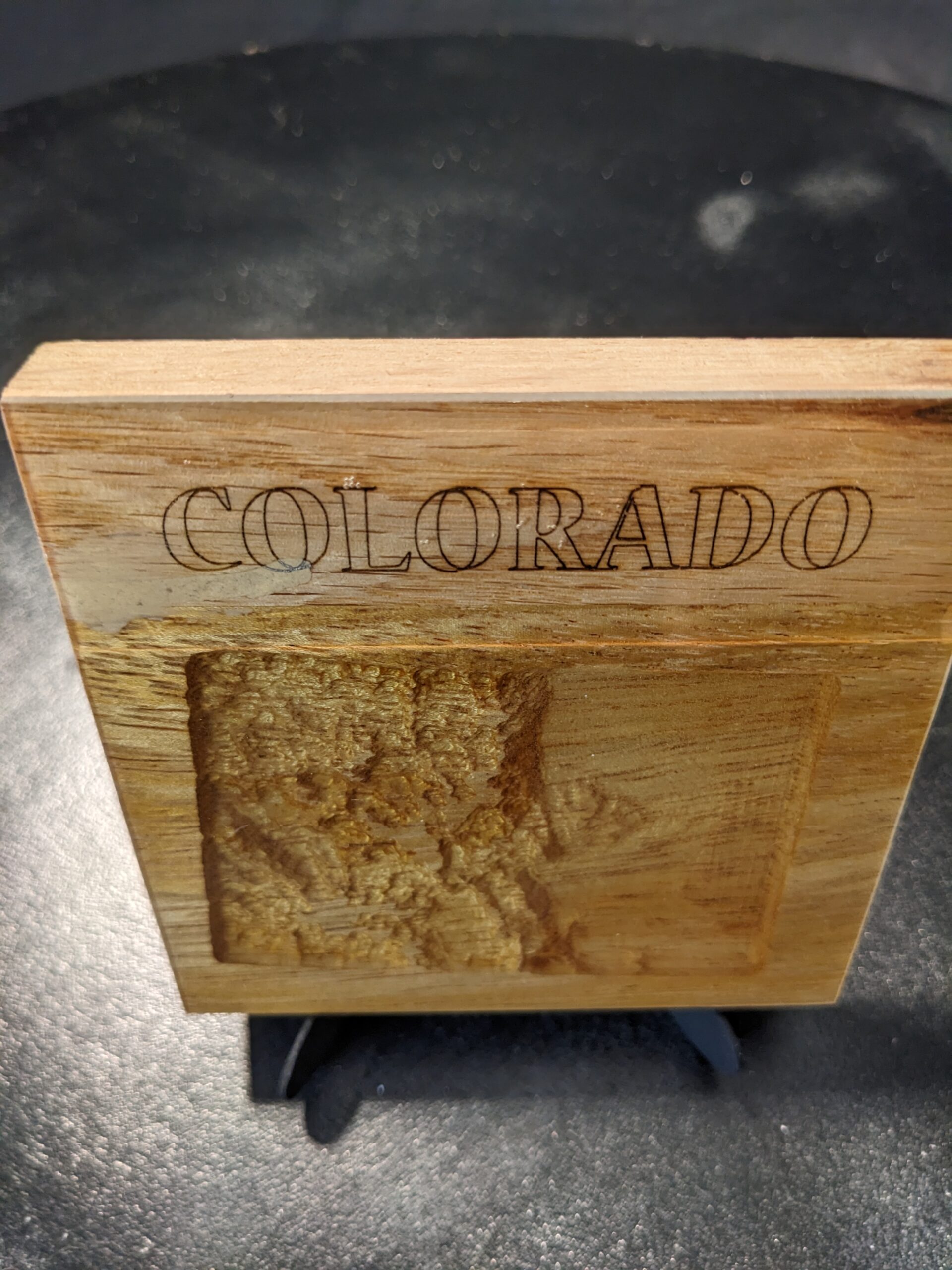 Colorado - Topographical Drink Coaster