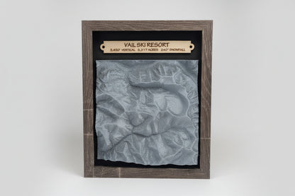 Vail Ski Resort - Topo Map