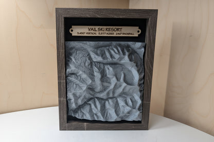 Vail Ski Resort - Topo Map
