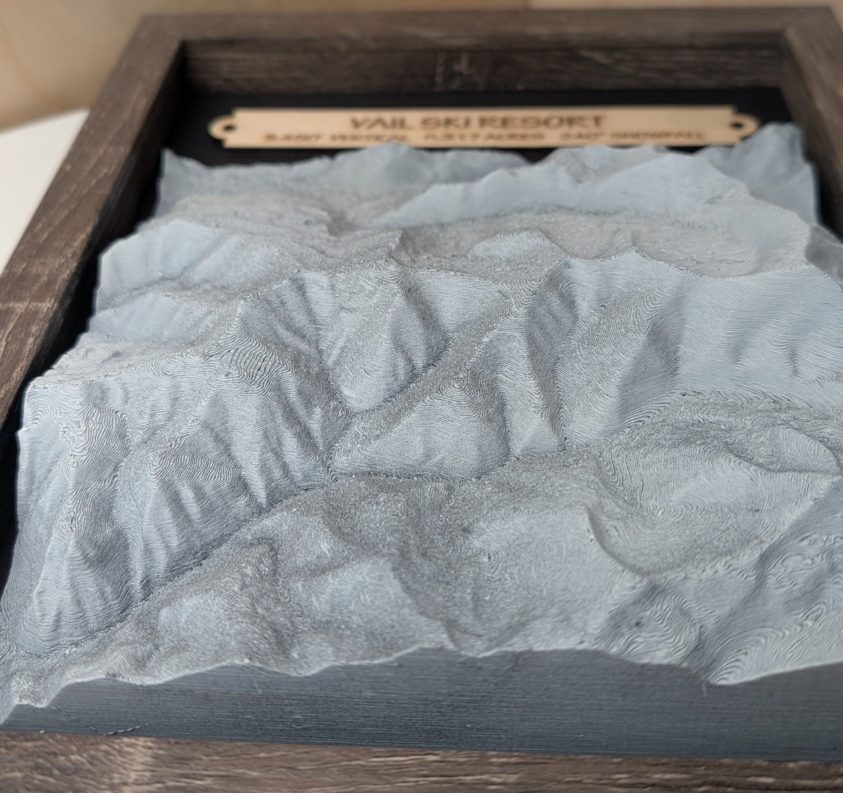 Vail Ski Resort - Topo Map