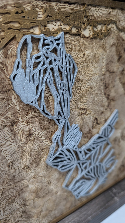 Keystone 3D Trail Map