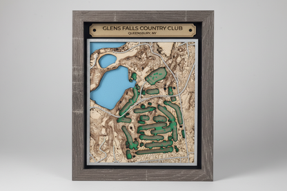 Glens Fall Country Club - 3D Golf Course Map