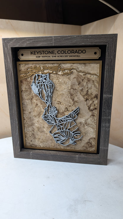 Keystone 3D Trail Map