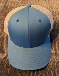 Blue/White Trucker Snapback Hat