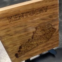 Kentucky - Topographical Drink Coaster