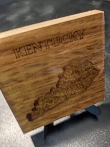 Kentucky - Topographical Drink Coaster