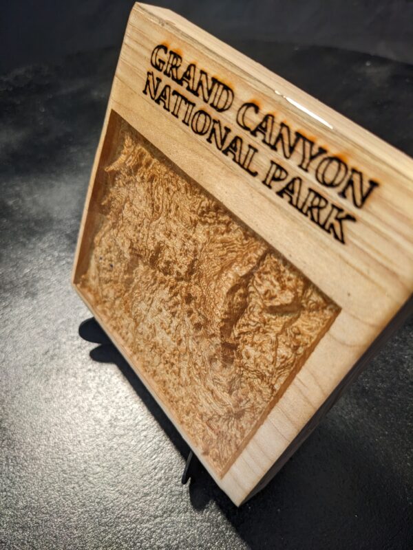 Grand Canyon - Topographical Drink Coaster