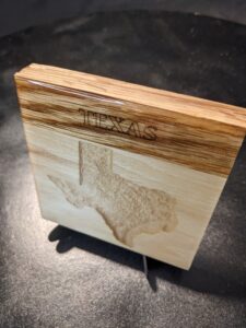 Texas - Topographical Drink Coaster